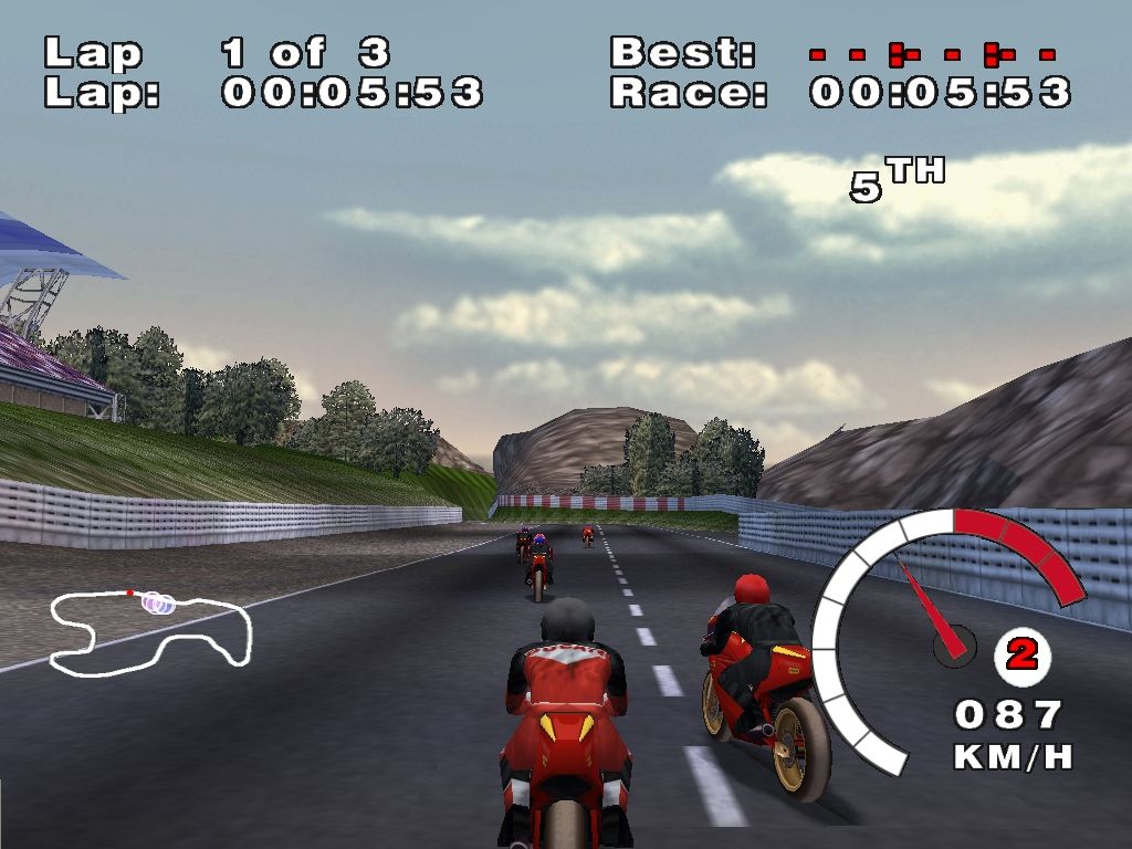 Ducati World screenshot 5 for Sega Dreamcast